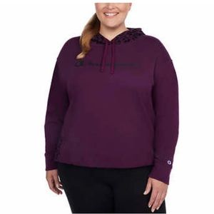 Champion Hoodie color Purple Size XXL‎ Women’s